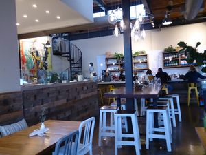 nice decor at Living Kitchen - South End in Charlotte