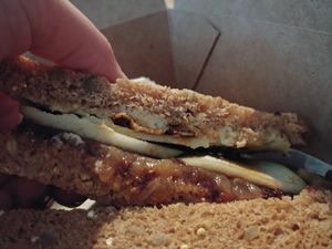 Grilled Cheese, decent at Living Kitchen - South End in Charlotte