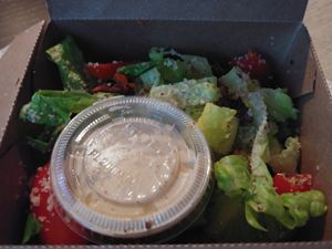 Cesar Salad with Romain. Good, would get again at Living Kitchen - South End in Charlotte