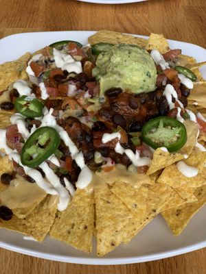 Delicious 🌱  Nachos at Living Kitchen - South End in Charlotte