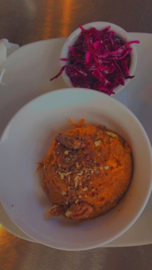 Sweet potato mash at Living Kitchen - South End in Charlotte