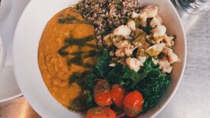 Yellow Curry Bowl:) at Living Kitchen - South End in Charlotte