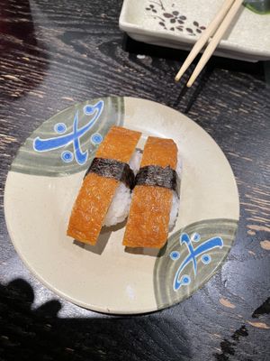 Tofu skin   at Osaka Sushi in Rochester