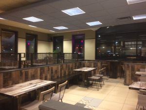 Inside seating  at Dumpling House in Rochester