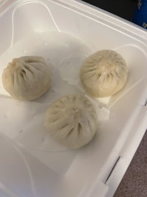 Vegetable Bao, same price, smaller size today at Dumpling House in Rochester
