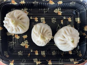 Vegetarian Bao  at Dumpling House in Rochester