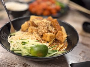 OG Peanut Noodle with Tofu   at Dumpling House in Rochester