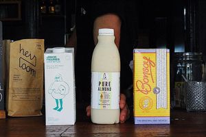Plant based milk options at remy's in Paddington