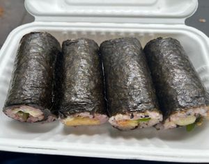 vegan sushi rolls!!!  at Shimbashi in Collingwood