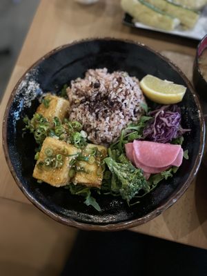 Bento vegan  at Shimbashi in Collingwood