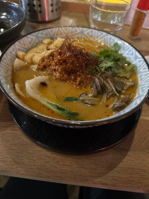 Vegan dragon spicy bowl   at Shimbashi in Collingwood