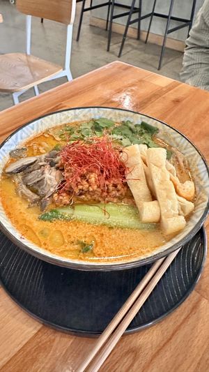 Vegan Red Dragon Sobaa  at Shimbashi in Collingwood