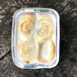 Coconut bread at Aviva Vegetal in Porto Velho