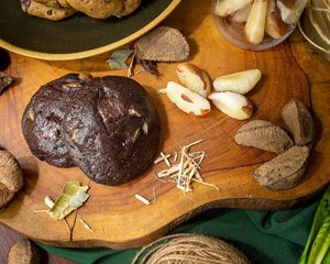 Brownie cookie at Aviva Vegetal in Porto Velho