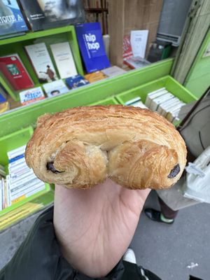 Chocolat au pain  at Les Frères Blavette in Paris