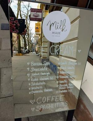 Milk made ice cream...  at Milk Made Ice Cream in Hamburg