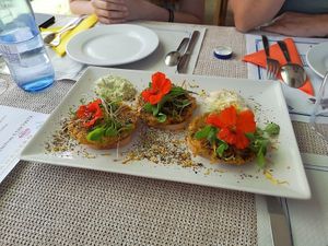 Vorspeise at El Invernadero in Fuerteventura