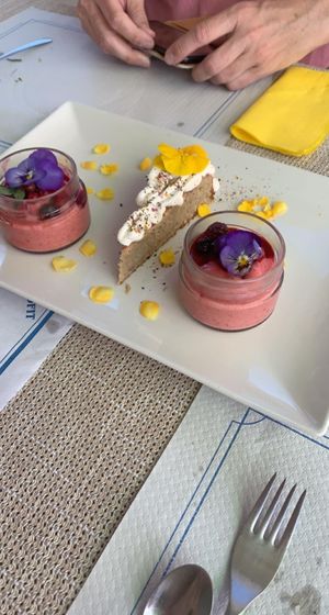 Leckere Desserts at El Invernadero in Fuerteventura