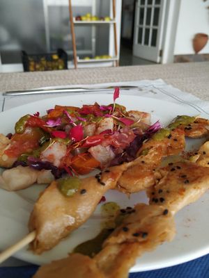 100% vegan at El Invernadero in Fuerteventura