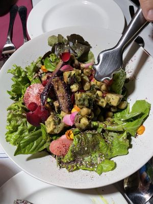 best salad I've ever had at El Invernadero in Fuerteventura