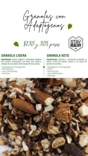 Healthy snacks with superfoods at Vertical Pop Up Store in La Paz