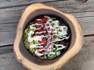 Ancient Grain Bowl at Plant Life Living Cuisine in Atlanta