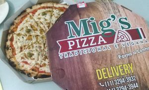 at Mig's Pizza in Sao Paulo