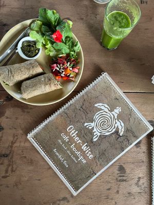 Gluten free wraps  at Other-Wise in Arambol