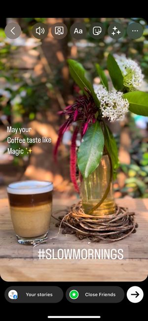 Coffee  at Other-Wise in Arambol