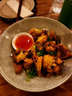 Vegan Cauliflower Poppers at Mulan in Auckland