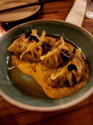 Vegan Momos at Mulan in Auckland