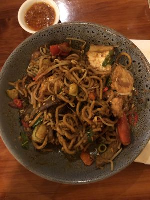 Mee goreng - very nice   at Mulan in Auckland