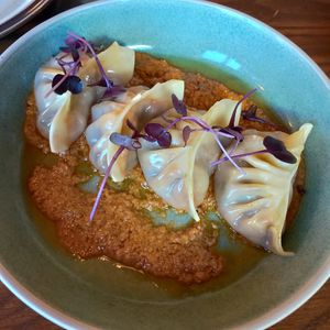 Vegan momos at Mulan in Auckland