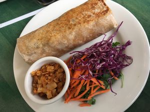 This one was the « very hungry vegan » like me! Deliciousssss at Good Karma Cafe in Red Bank