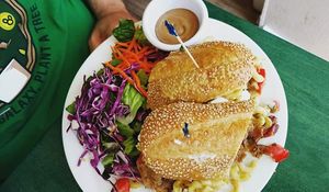  at Good Karma Cafe in Red Bank