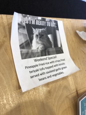 So cute   at Good Karma Cafe in Red Bank