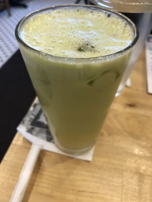 
Live lemonade no ginger 
  at Good Karma Cafe in Red Bank