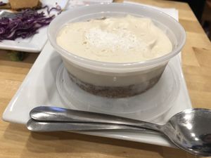 
Raw key lime pie
  at Good Karma Cafe in Red Bank