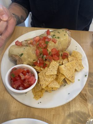 Burrito  at Good Karma Cafe in Red Bank