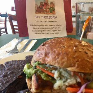 Always a tasty special and great desserts at Good Karma Cafe in Red Bank