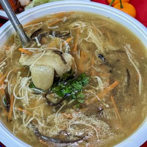 CNY 2023 Abundance Set Meal: Bamboo Pith Thick Soup at Say Green 绿素 in East Singapore