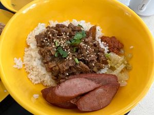 Braised pork pearl rice 10/10  at Say Green 绿素 in East Singapore