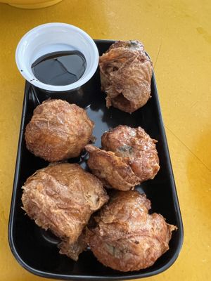 Home made ngor huang 8/10- can be more spiced   at Say Green 绿素 in East Singapore