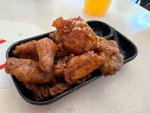 Mala mushrooms$4  at Say Green 绿素 in East Singapore