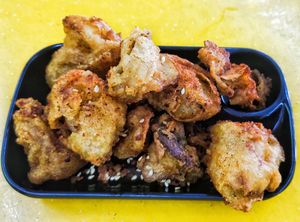 Mala mushroom, good, recommended at Say Green 绿素 in East Singapore