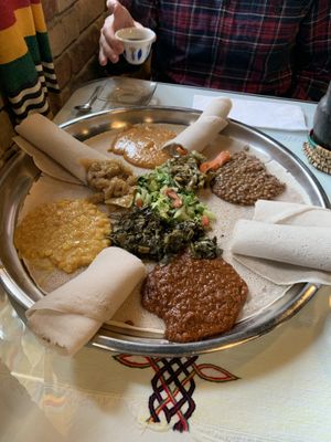   at Gojo Ethiopian Cuisine in Grand Rapids