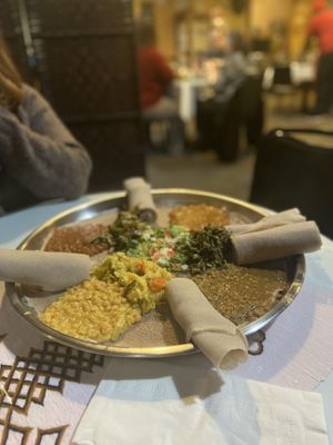 Super Vegetarian Combo  at Gojo Ethiopian Cuisine in Grand Rapids