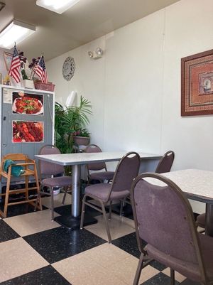 Interior- side area at Little Damascus in Niles