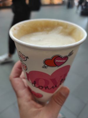 Oat Milk at Dunkin' in Eindhoven