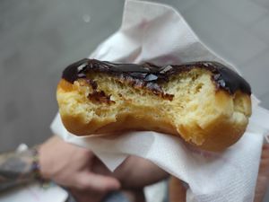 Fluffy donuts at Dunkin' in Eindhoven